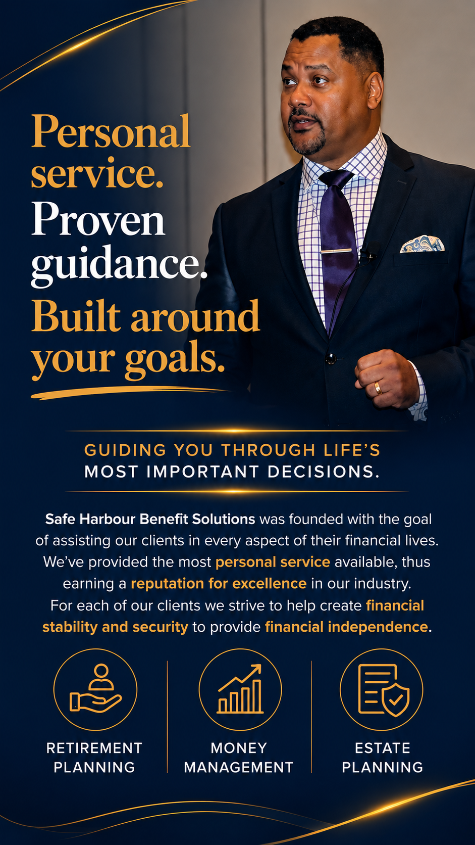 Safe Harbour Benefit Solutions mobile showcase